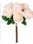 Yapay Çiçek Gül 6'lı Demet Krem 37 Cm. 3