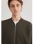 Fermuarlı Haki Sweatshirt 0S10316-71587 5