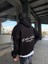 Erkek Oversize Baskılı Hoodie Sweatshirt Siyah 5