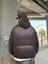 Erkek Oversize Premium Yıkamalı Baskılı Hoodie Siyah 4