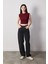Beli Tokalı Fermuarlı Baggy Jean 1