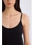 Pamuklu İnce Askılı Siyah İç Atlet-Fall in Love M6858AZ25SP 4