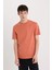 %100 Pamuk Regular Fit Bisiklet Yaka Baskılı Kısa Kollu Tişört D5563AX25SP 4