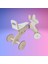 Montessori Çocuk Denge Bisikleti 2-6 Yaş / Mdf Tavşan Başlıklı Tasarım 5