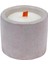 Vanilya Kokulu Mum Beton Bardak Mum 80 gr 1