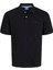 Jack Jones Erkek Jorfrederiksberg Polo Yaka Siyah Tişört 12278511 1