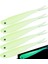 5 Adet Yumuşak Yem Kalem Cazibesi 3D Göz Olta Batan 70MM Kanca ve Kurşun ile Balık Yapay Silikon Balık Çatalı Kuyruk Trolling Holografik Pike Aydınlık Nehir Okyanus Olta Takımı Swimbait Pesca 2