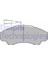 Ön Fren Balatası Fişli Boxer 02/06 Jumper 02/06 Ducato 02/06 B.y Tip 1800 kg 1
