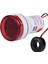 2'li Volt Amper Ölçüm 22mm AC60-500V 100A Kırmızı 1