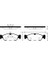 Ön Fren Balata Opel Astra F / Corsa A B / Vectra A / Tıgra 94-00 / Combo 1.4l 1.6l 1.7l D 92-00 1