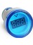 Mini Dijital Voltmetre 22mm Ac 60-500V LED Mavi Işık 3