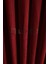 Kullanıma Bordo Rengi Sık Pile 1x3 Dikim Fon Perde Tek Kanat 9206 4