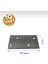 Düz Metal Bağlantı 70X40 mm (10 Adet) 2