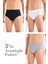 Erkek Tanga Slip Renkli 3lü Set 1
