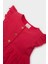 Kız Bebek Basic Düz Kısa Kollu Flamlı Poplin Yazlık Elbise Z7402A225SM 2