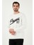 Pamuk Karışımlı Regular Fit Bisiklet Yaka Sweat Erkek SWEAT 5905468S 6
