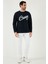 Pamuk Karışımlı Regular Fit Bisiklet Yaka Sweat Erkek SWEAT 5905468S 2