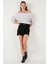 Oversize Fit Madonna Yaka Triko Kazak Bayan KAZAK 4615216 3