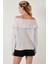 Oversize Fit Madonna Yaka Triko Kazak Bayan KAZAK 4615216 7