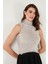 Yumuşak Tüylü Slim Fit Balıkçı Yaka Crop Süveter Bayan SÜVETER 4615566 6