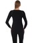 Kadın Siyah Uzun Kollu Termal Alt Üst Içlik Takımı 3