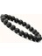 Online Kordon Siyah Lav Taşı 8mm Oval Kesim Doğal Taş Bileklik 1