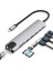 Type-C 8 In 1 Hub Çoğaltıcı Lan-Hdmı-2x Usb-2x Type-C - Sd-Micro Sd Kart Okuyucu Hub Çoğaltıcı 3