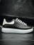 Siyah Yüksek Tabanlı Ortopedik Spor Ayakkabı – Rahat & Şık Günlük Erkek Sneaker, Casual 3