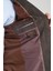 Eleventy Erkek Kahve Likralı Pamuk Karışımlı Ekose Desenli Slim Fit Spor Blazer Ceket 3
