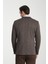 Eleventy Erkek Kahve Likralı Pamuk Karışımlı Ekose Desenli Slim Fit Spor Blazer Ceket 4