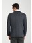 Eleventy Erkek Lacivert Likralı Pamuk Karışımlı Ekose Desenli Slim Fit Spor Blazer Ceket 4