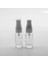 50 Adet Boş Cam Parfüm Numune Şişe, 3 Ml, Vidalı, Şeffaf, Plastik Kapaklı 3