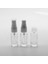 50 Adet Boş Cam Parfüm Numune Şişe, 3 Ml, Vidalı, Şeffaf, Plastik Kapaklı 5