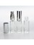 50 Adet Boş Cam Parfüm Numune Şişe, 3 Ml, Vidalı, Şeffaf, Metal Kapaklı 2