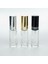 50 Adet Boş Cam Parfüm Numune Şişe, 3 Ml, Vidalı, Şeffaf, Metal Kapaklı 5