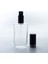 20 Adet Boş Cam Parfüm Şişe, 50 Ml, Ixr Model, Şeffaf, Metal Valf ve Kapaklı 4