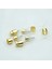 50 Adet Kolay Kapama Valf, Fea 15 Model, 15MM, Metal Gold 4