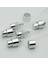 50 Adet Kolay Kapama Valf, Fea 15 Model, 15MM, Metal Silver 1