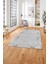 Baskılı Modern Zigzag Çizgili Yıkanabilir Kaymaz Yolluk Mutfak Salon Halısı, Modern-135-Gri, 3