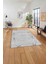 Baskılı Modern Zigzag Çizgili Yıkanabilir Kaymaz Yolluk Mutfak Salon Halısı, Modern-135-Gri, 5
