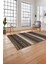 Baskılı Modern Kilim Görünümlü Yıkanabilir Kaymaz Yolluk Mutfak Salon Halısı, Modern-185-Kahve, 4