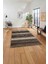 Baskılı Modern Kilim Görünümlü Yıkanabilir Kaymaz Yolluk Mutfak Salon Halısı, Modern-185-Kahve, 5