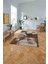 Baskılı Modern Ağaç Küre Desenli Yıkanabilir Kaymaz Yolluk Mutfak Salon Halısı, Modern-155-Kahve, 2