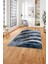 Baskılı Modern Sade Desenli Yıkanabilir Kaymaz Yolluk Mutfak Salon Halısı, Modern-124-Lacivert, 3