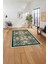 Baskılı Modern Vektörel Desen Yıkanabilir Kaymaz Yolluk Mutfak Salon Halısı, Modern-198-Turkuaz, 5