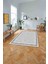 Baskılı Modern Çerçeveli Desen Yıkanabilir Kaymaz Yolluk Mutfak Salon Halısı, Modern-192-Gri, 2