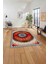 Baskılı Modern Sade Çiçek Desenli Yıkanabilir Kaymaz Yolluk Mutfak Salon Halısı, Modern-156-Kırmızı, 5