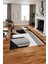 Dijital Baskılı Modern Sade Desen Yıkanabilir Kaymaz Yolluk Mutfak Salon Halısı, Modern-140-Bej, 1