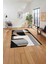 Dijital Baskılı Modern Sade Desen Yıkanabilir Kaymaz Yolluk Mutfak Salon Halısı, Modern-140-Bej, 5