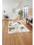 Baskılı Modern Sade Görünümlü Yıkanabilir Kaymaz Yolluk Mutfak Salon Halısı, Modern-127-Yeşil, 5
